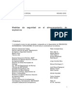 NCh0383-55 Seguridad en Explosivos PDF