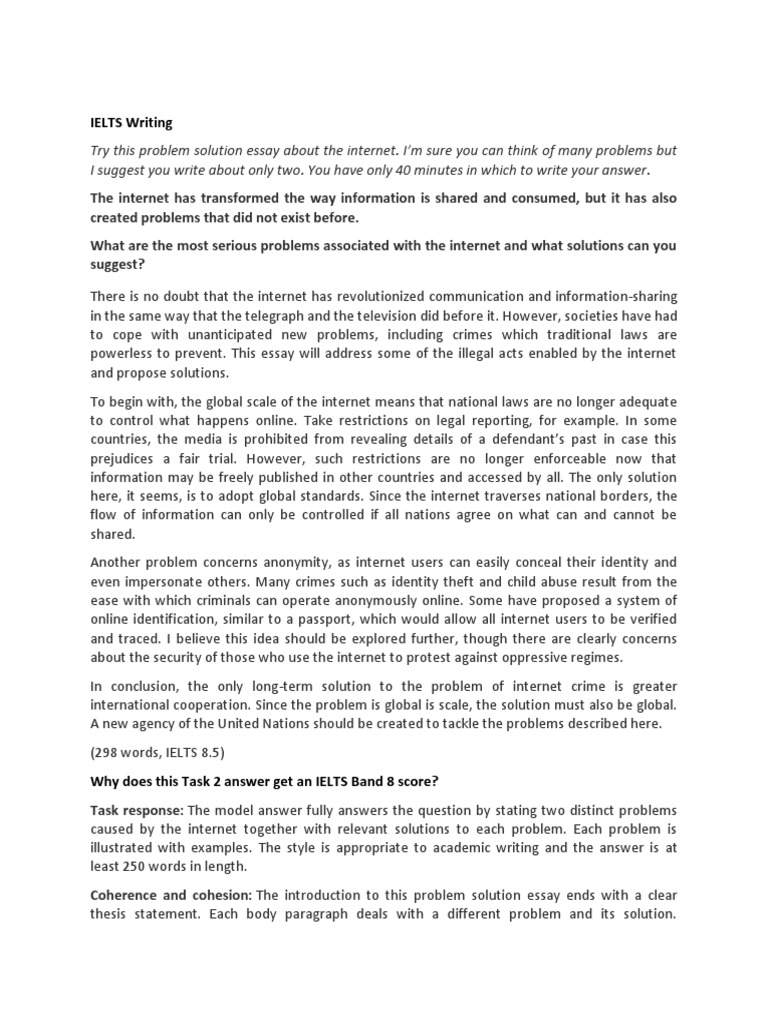 Opinion essay ielts sample answers image