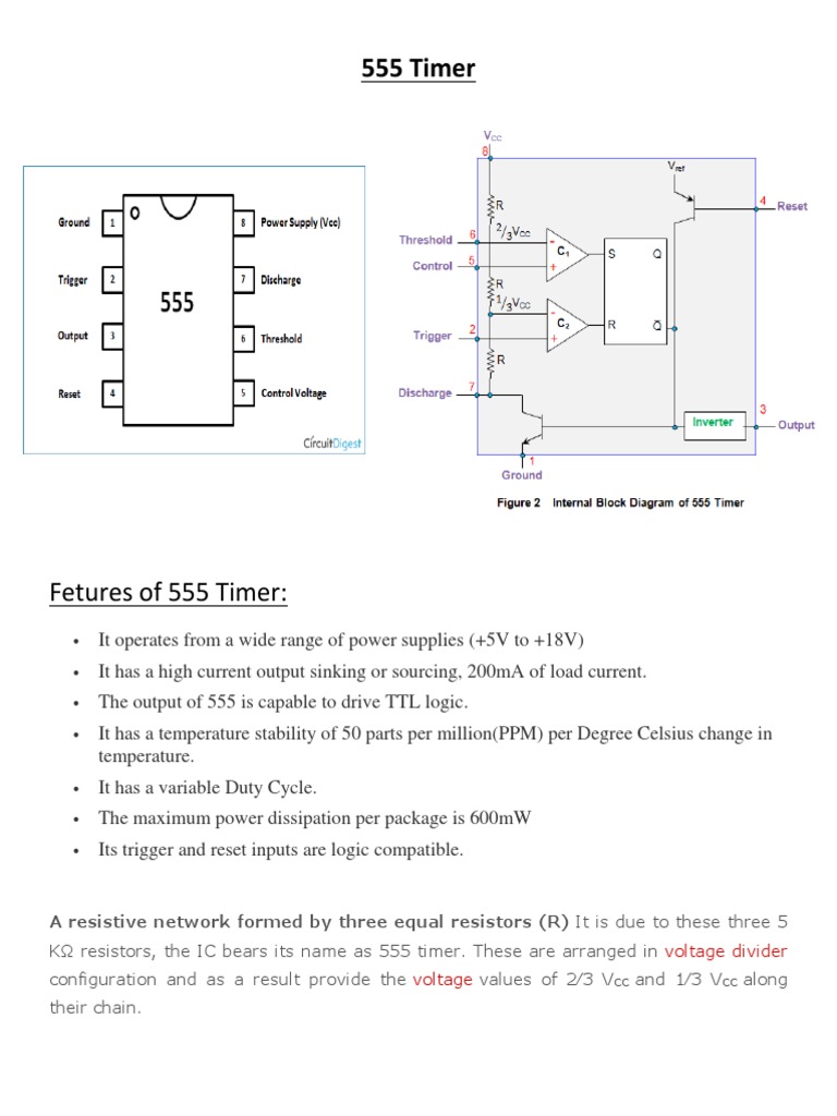 A Comprehensive Guide To The 555 Timer Ic Exploring Its Key Features