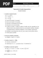Trigonometria e Funções Trigonométricas - TESTE