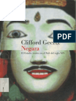 Clifford Geertz - Negara. El Estado-teatro en El Bali Del Siglo XIX