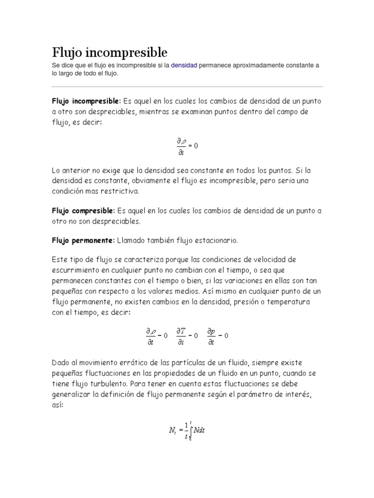 Flujo PDF Numero Reynolds Flujo laminar