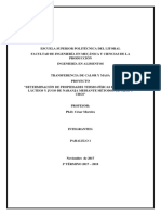 Determinación de Propiedades Termo-Físicas de Productos Lácteos y Jugo de Naranja Mediante Métodos de Okos y Choi