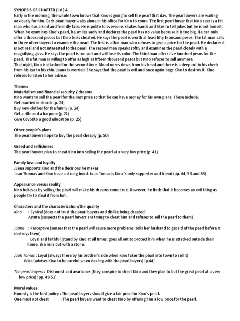 Chapter 4 The Pearl PDF