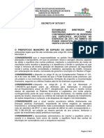 DECRETO Nº 35732017. Plano de Contingenciamento Gastos Modificado 2