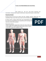 Pengantar Anatomi Fisiologi Manusia Kul 1