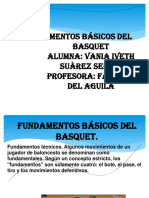 Fundamentos Técnicos Del Baloncesto