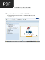 SD Module Post GST Changes for END USERS