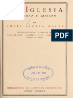 La Iglesia Misterio y Mision A Alcala Galve B A C PDF