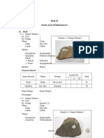 Hasil dan Pembahasan Batuan