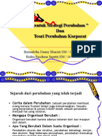 Persentasi Power Point Manajemen Perubahan