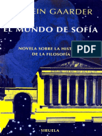 El Mundo de Sofia - Jostein Gaarder