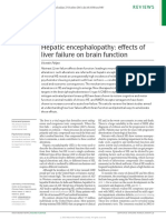 Hepatic Encephalopathy Effects of Liver Failure on Brain Function (2013)