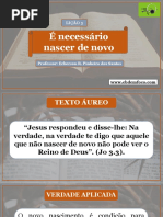Lição 5 - É Necessário Nascer de Novo
