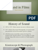 Sound in Cinema