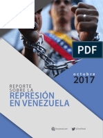 Informe del Foro Penal Venezolano