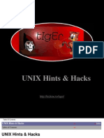 UNIX Hints & Hacks
