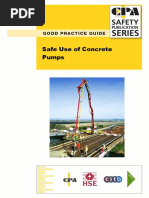 Safeuse of Concrete Pump PDF