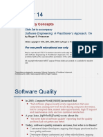 Quality Concepts: Software Engineering: A Practitioner's Approach, 7/e