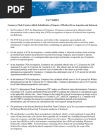 Biodiesel Argentina Indonesia Cvd Final Fact Sheet