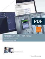 SIMATIC S7-1500 - Alto Desempenho e Produtividade Na Industria