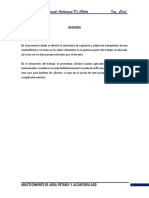 Informe TRABAJO ESCALONADO 2 ABASTECIMIENTO DE AGUA POTABLE