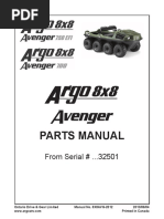 8x8 Avenger Parts Manual 8X8AVG 2012 2012 01 03 From Serial No 32501 PDF