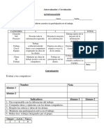 Auto y Coevaluación