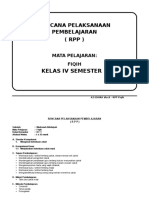 Rencana Pelaksanaan Pembelajaran (RPP) : Kelas Iv Semester 1