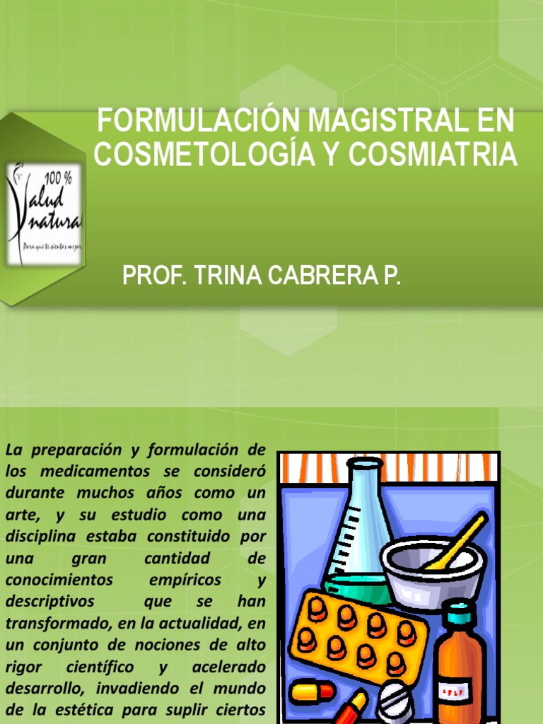 Formulas Magistrales | Medicamentos con receta | Farmacia