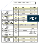 2017东彭华小教师公会常年活动表