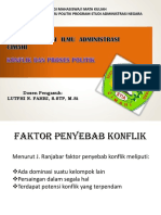 Konflik & Proses Politik