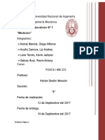 Informe Numero 1 Fisica Fim Uni