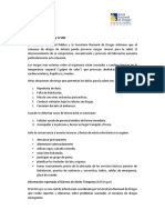 Comunicado Del MSP y La Junta Nacional de Drogas