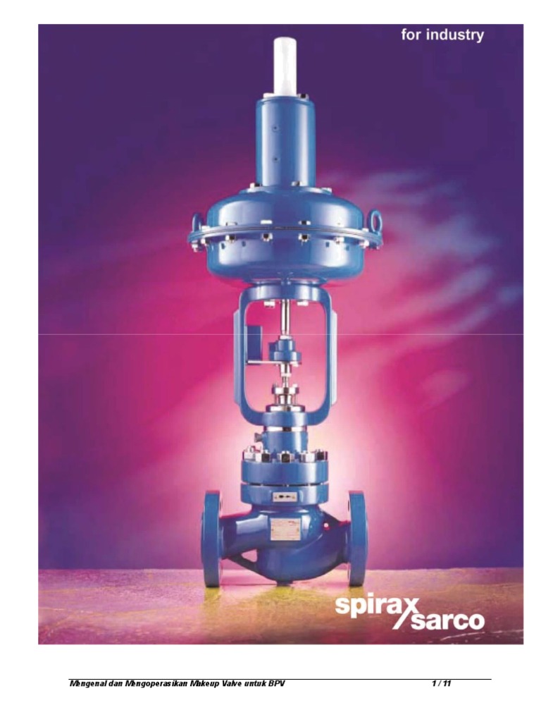 Prosedure Pengoperasian MakeUp Valve System_Spirax Sarco