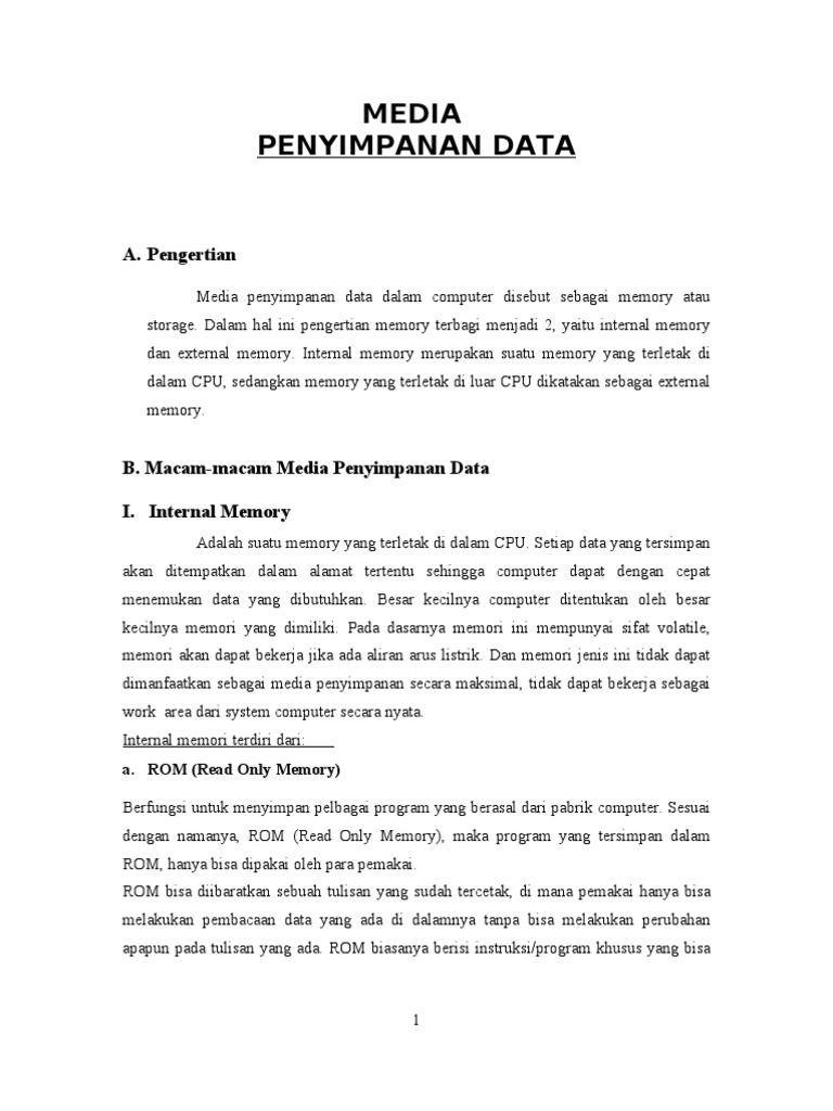 Media Penyimpanan Data Pdf