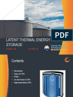 Latent Thermal Energy Storage: Usama Ijaz 2014-ME-126