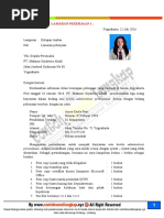 Download 30 Surat Lamaran Kerja by Contoh Surat Lengkap SN364019510 doc pdf