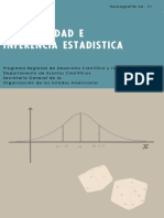 Probabilidad e Inferencia Estadística (Por Luis A. Santaló)