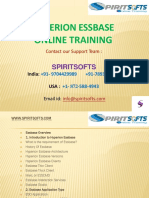 Spiritsofts Provides Online Training For HYPERION ESSBASE & PLANNING in HYDERABAD INDIA, CANADA, USA, UK, UAE, AUSTRALIA and Many More.