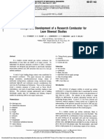 Design and Development of A Research Combustor For Lean Blowout Studies