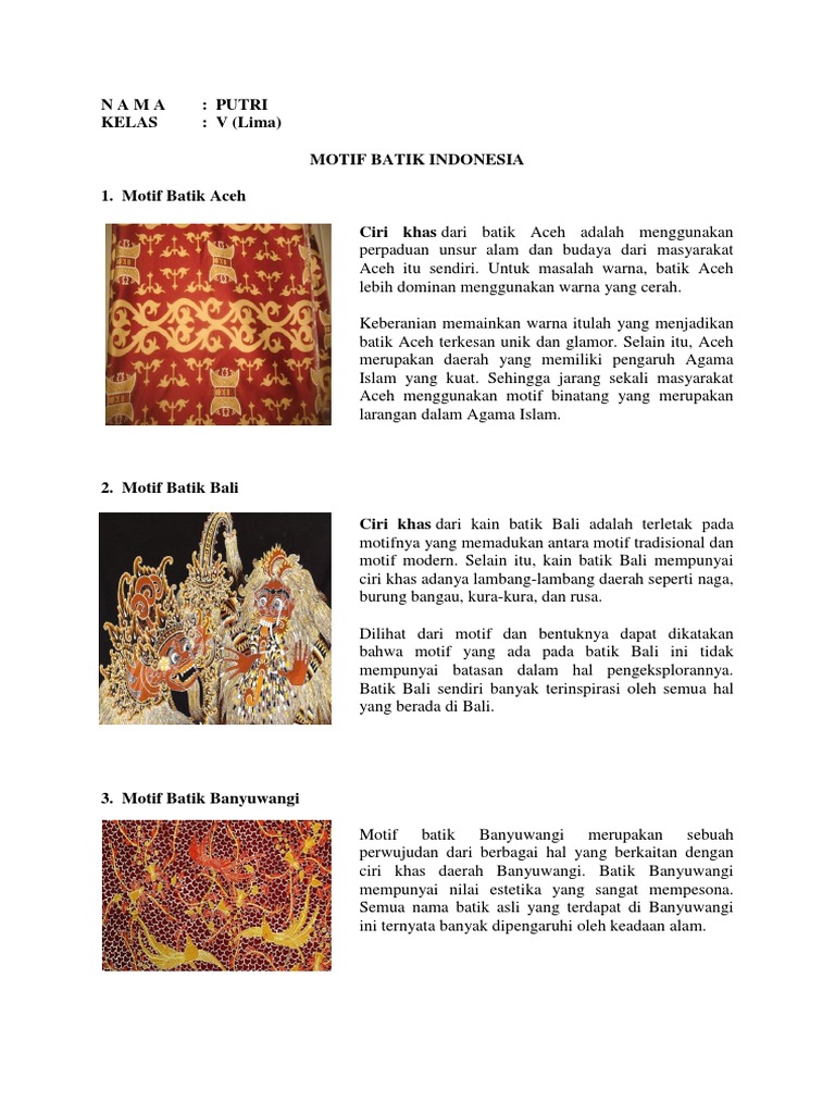 Warna Kuning Pada Motif Batik Betawi Mengandung Arti - Batik Indonesia