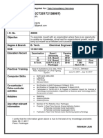 RJ Resume Khali PDF