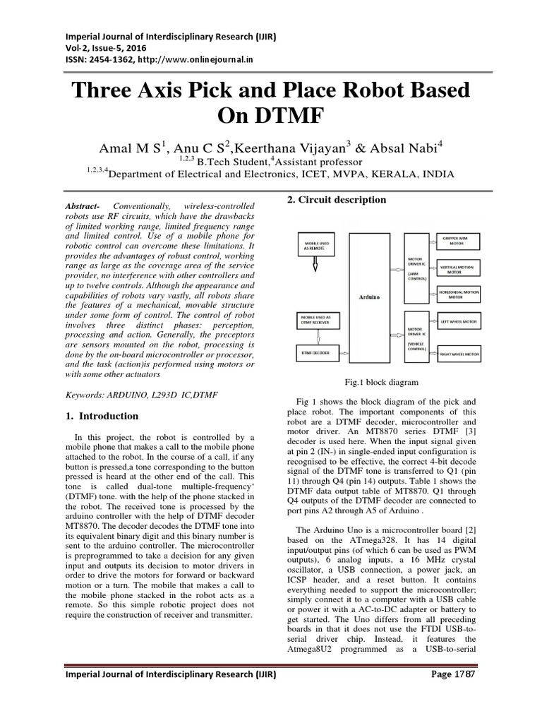 DTMS PDF Arduino Electronics