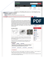 The Impact of Deep Foundations of Building Structures on the Neighbouring Buildings a Static Analysis