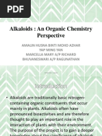 PBS STPM 2017 Chemistry: Alkaloids