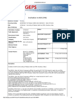 Bid Notice Abstract: Invitation To Bid (ITB)