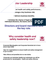 Director Leadership: Directors and Board Members Have The Key Role
