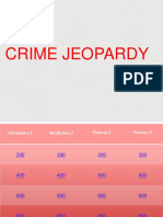Crime Jeopardy