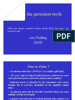 SWR - The Persistent Myth: Fielding Zs5Jf